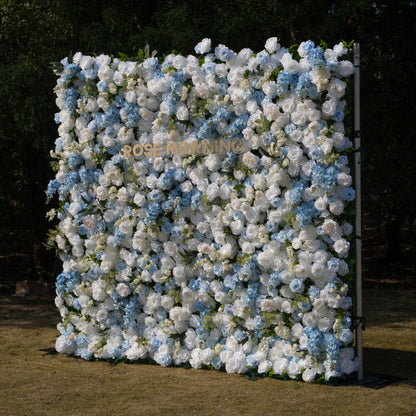 Loira ：Limited Custom Release Blue–white gradient Photogenic Full-bloom texture 8ft*8ft