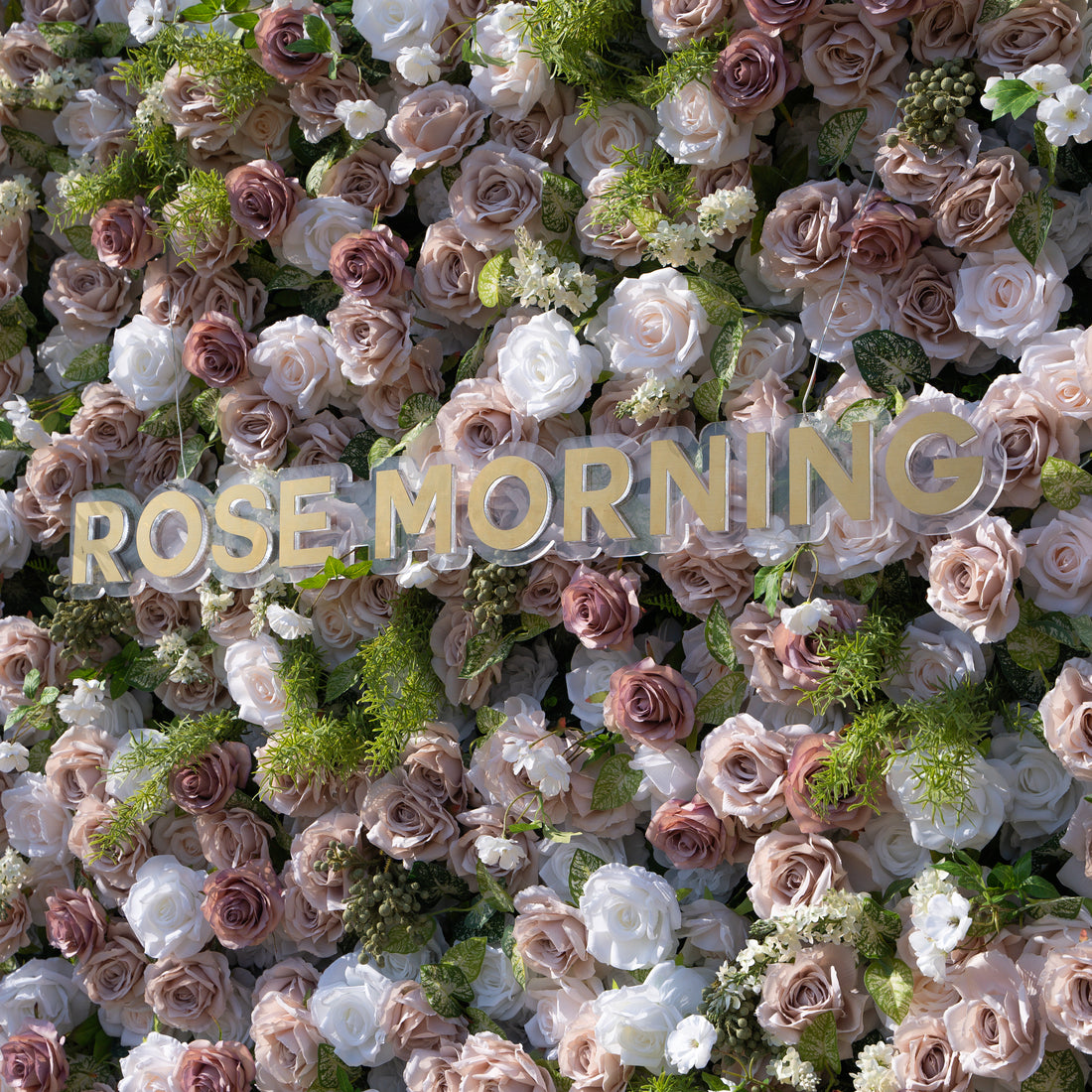 Loredana:5D Fabric Artificial rolling up curtain flower wall