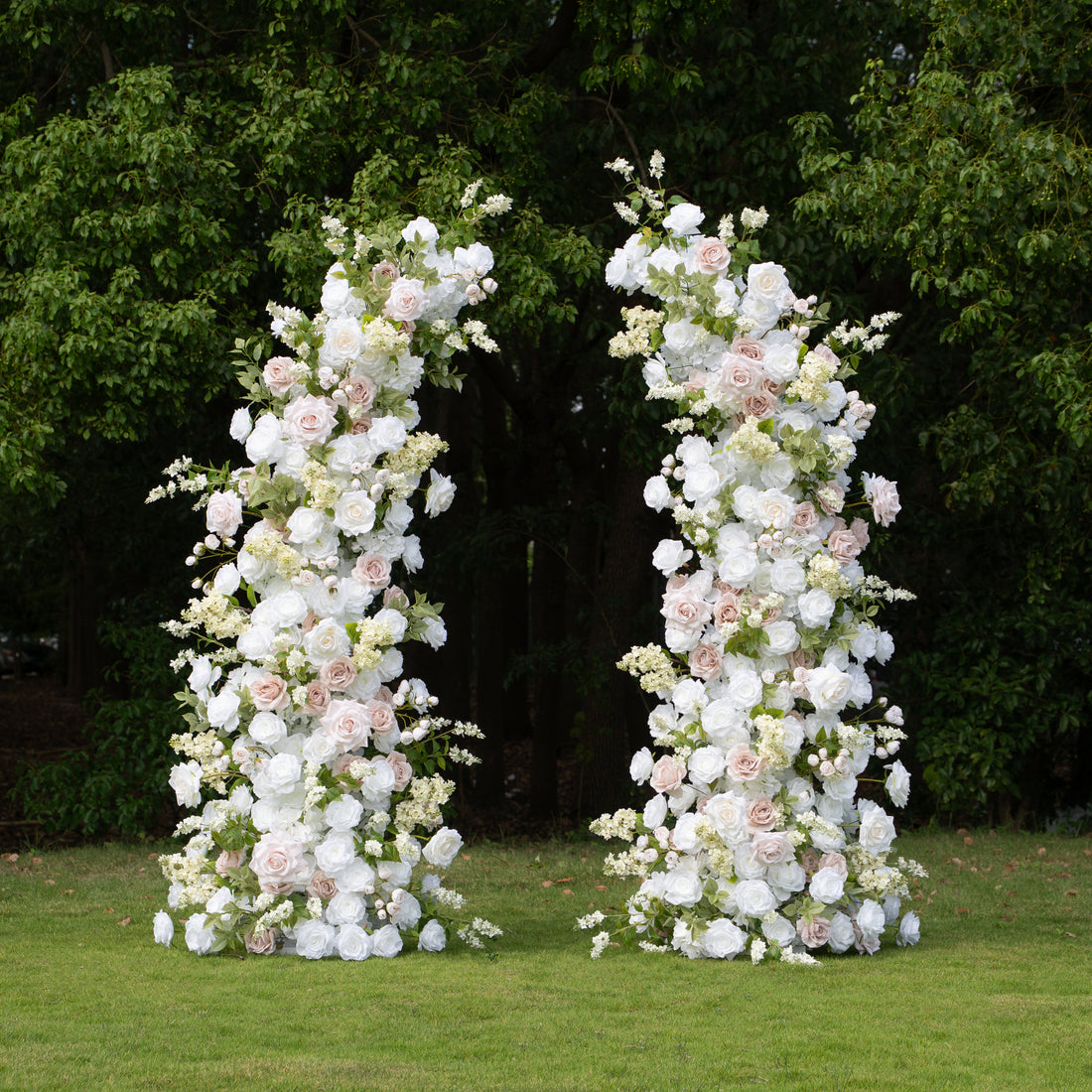 lovable：Wedding Party Background Floral Arch Decoration (Including Frame)