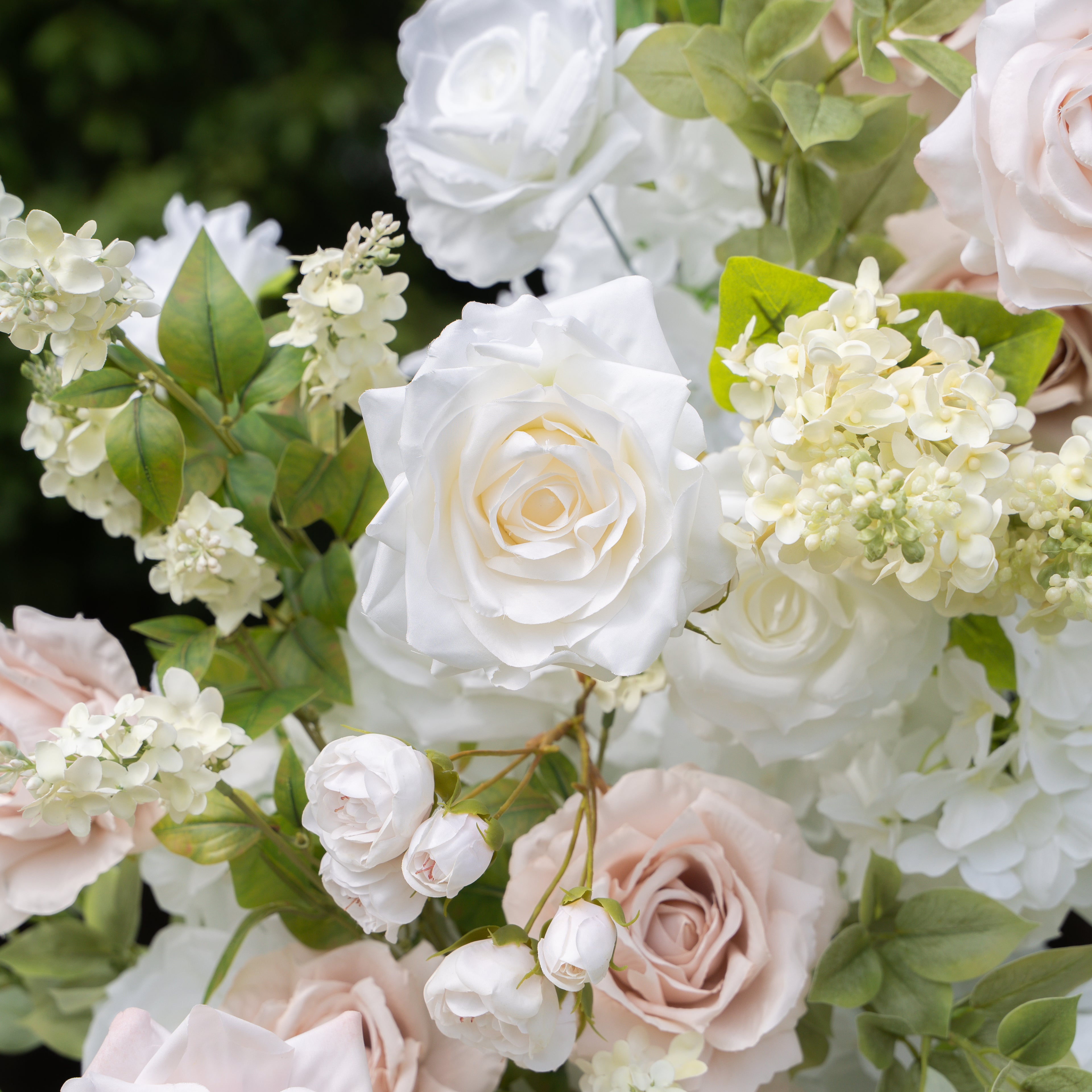 lovable：Wedding Party Background Floral Arch Decoration (Including Frame)