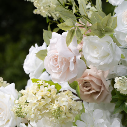 lovable：Wedding Party Background Floral Arch Decoration (Including Frame)