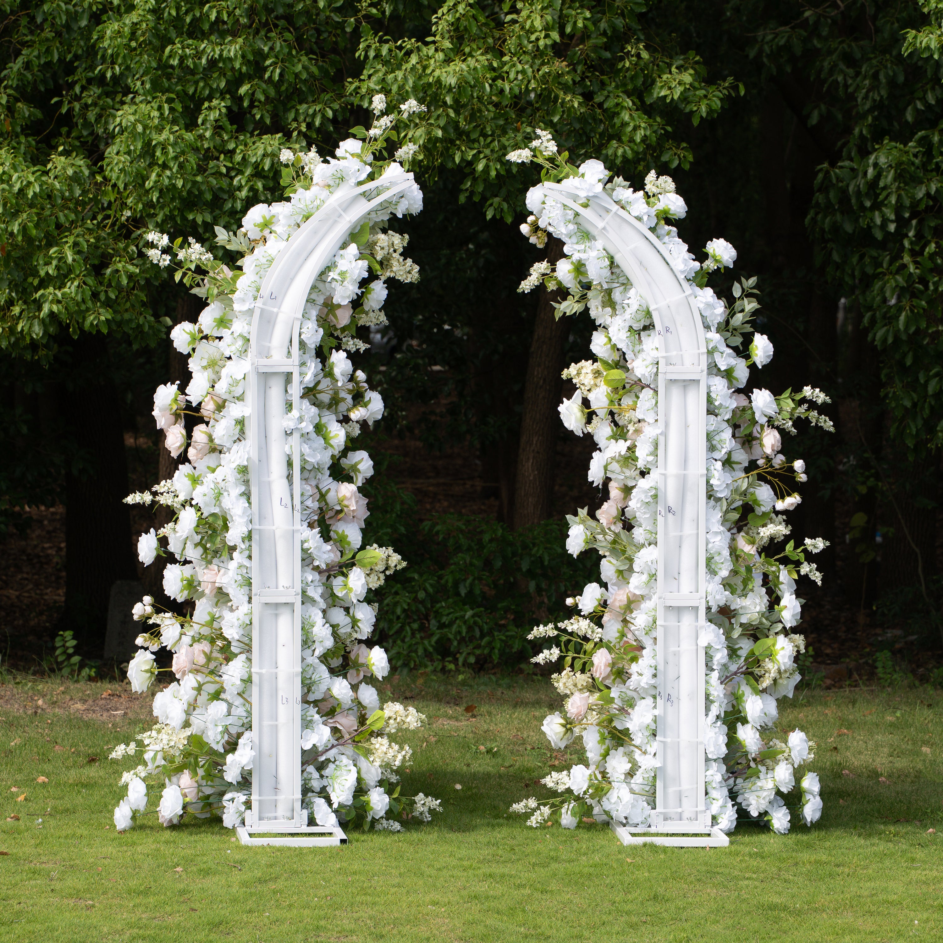 Lovable - Floral Arch with Frame for Wedding Party Event Backdrop Decoration