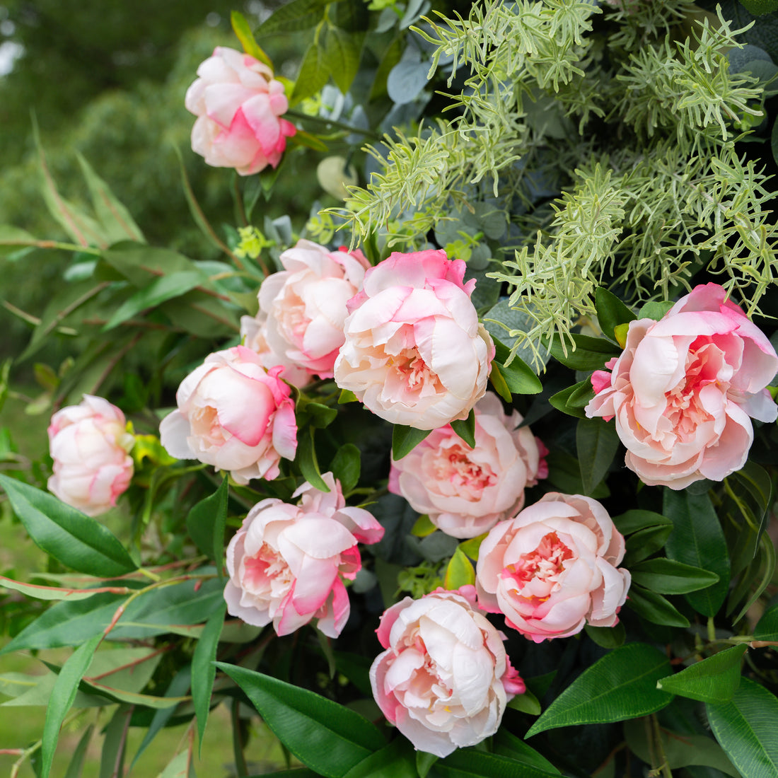 Lovingly - Unique Floral Arch with Frame for Wedding Party Event Backdrop Decoration