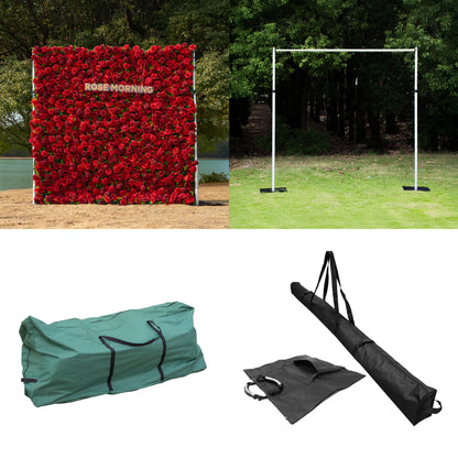 Bundle Sets Luna: 1 flower wall + 1 Flower Wall Stand + 1 Pipe Bag Base Bag + 1 Storage Bag