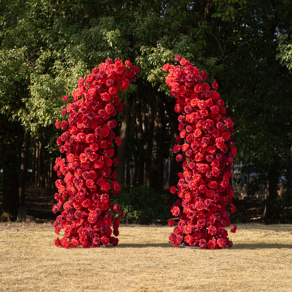 Luna Arch：Wedding Party Background Floral Arch Decoration (Including Frame)