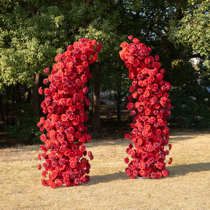 Luna Arch：Wedding Party Background Floral Arch Decoration (Including Frame)