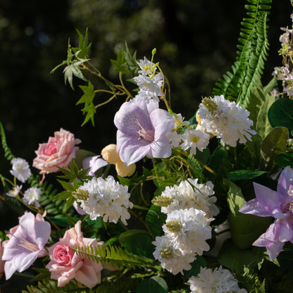 Lym: Wedding Party Background Floral Arch Decoration (Including Frame)