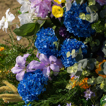 Lym: Wedding Party Background Floral Arch Decoration (Including Frame)