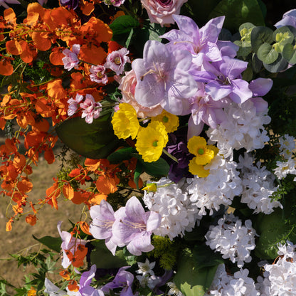 Lym: Wedding Party Background Floral Arch Decoration (Including Frame)