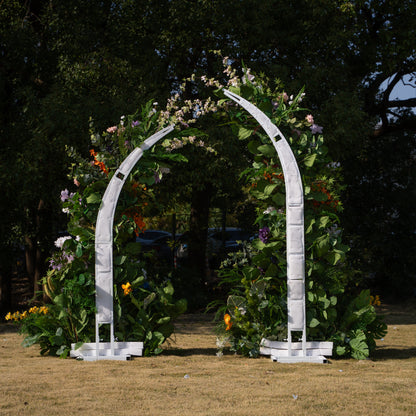 Lym: Wedding Party Background Floral Arch Decoration (Including Frame)