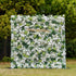 Lysandra：5D Fabric Artificial rolling up curtain flower wall Rose Morning