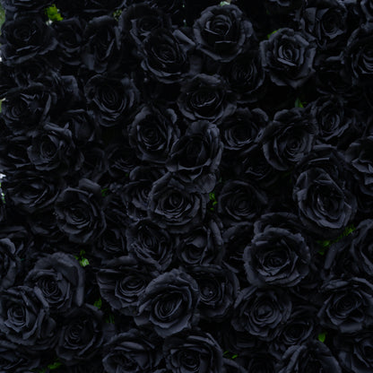 Max：5D Fabric Artificial rolling up curtain flower wall