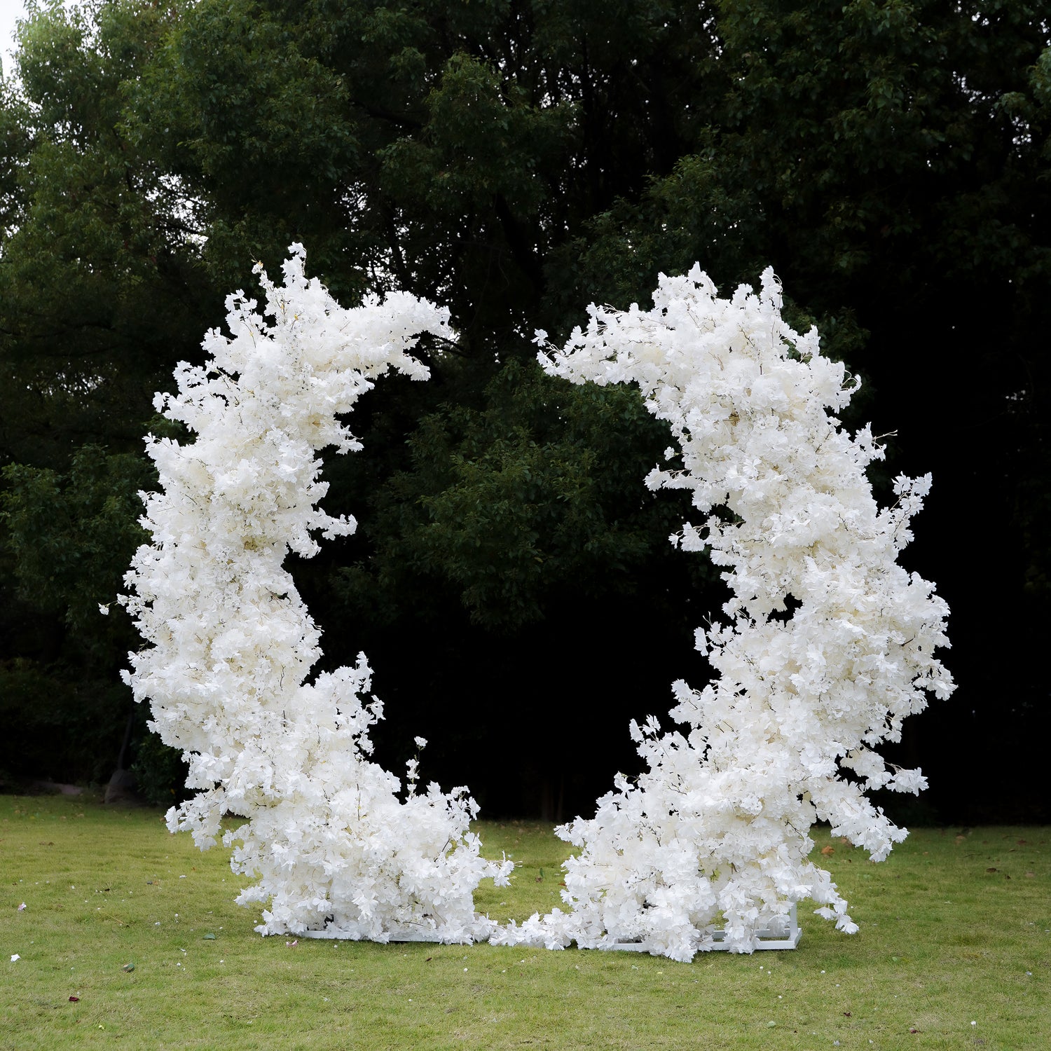 Melody:2023 New Wedding Party Background Floral Arch Decoration Including Frame -R9984 Rose Morning