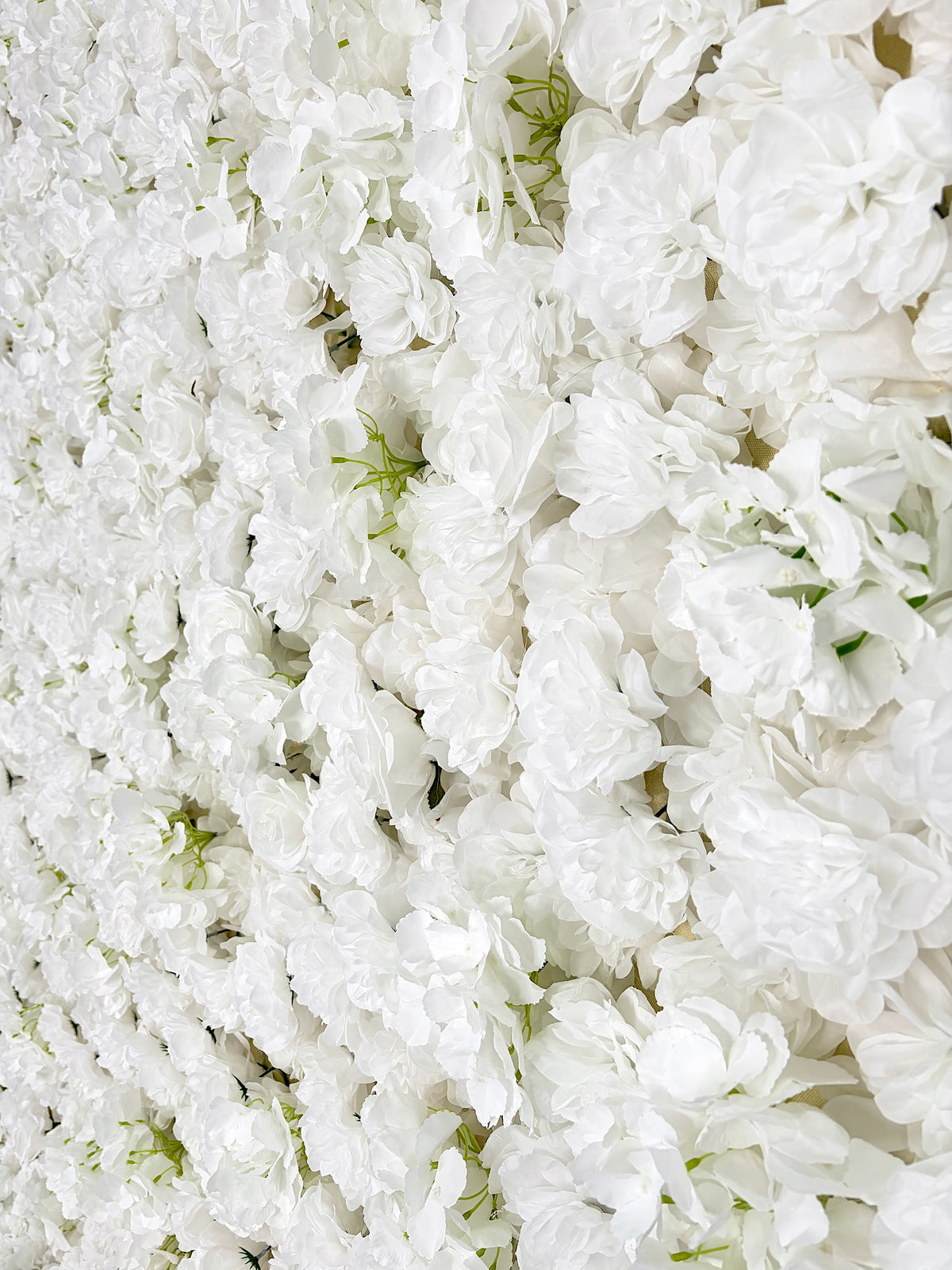 Mesa: 3D Fabric Artificial Zip Up Curtain Flower Wall For Wedding and Events Decoration