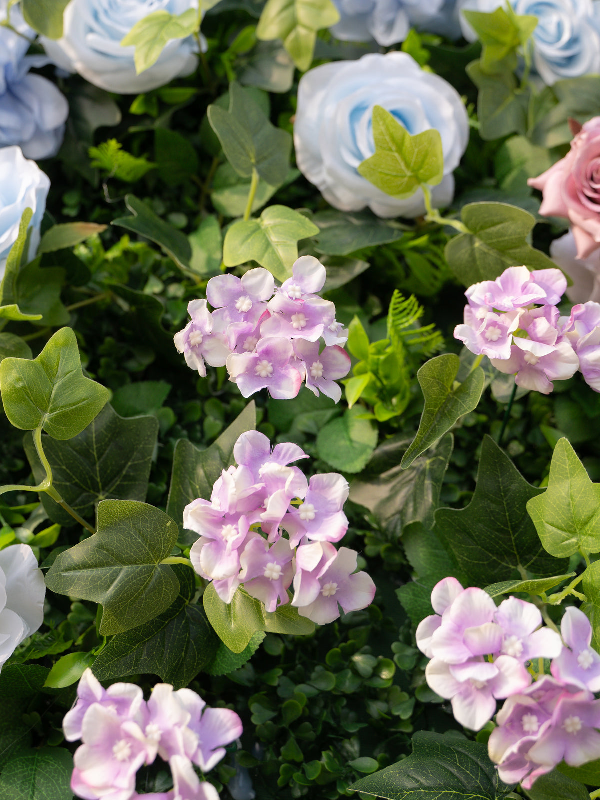 Tansy: 3D Fabric Artificial Zip Up Curtain Flower Wall For Wedding and Events Decoration