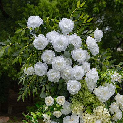 Neve：Wedding Party Background Floral Arch Decoration (Including Frame)