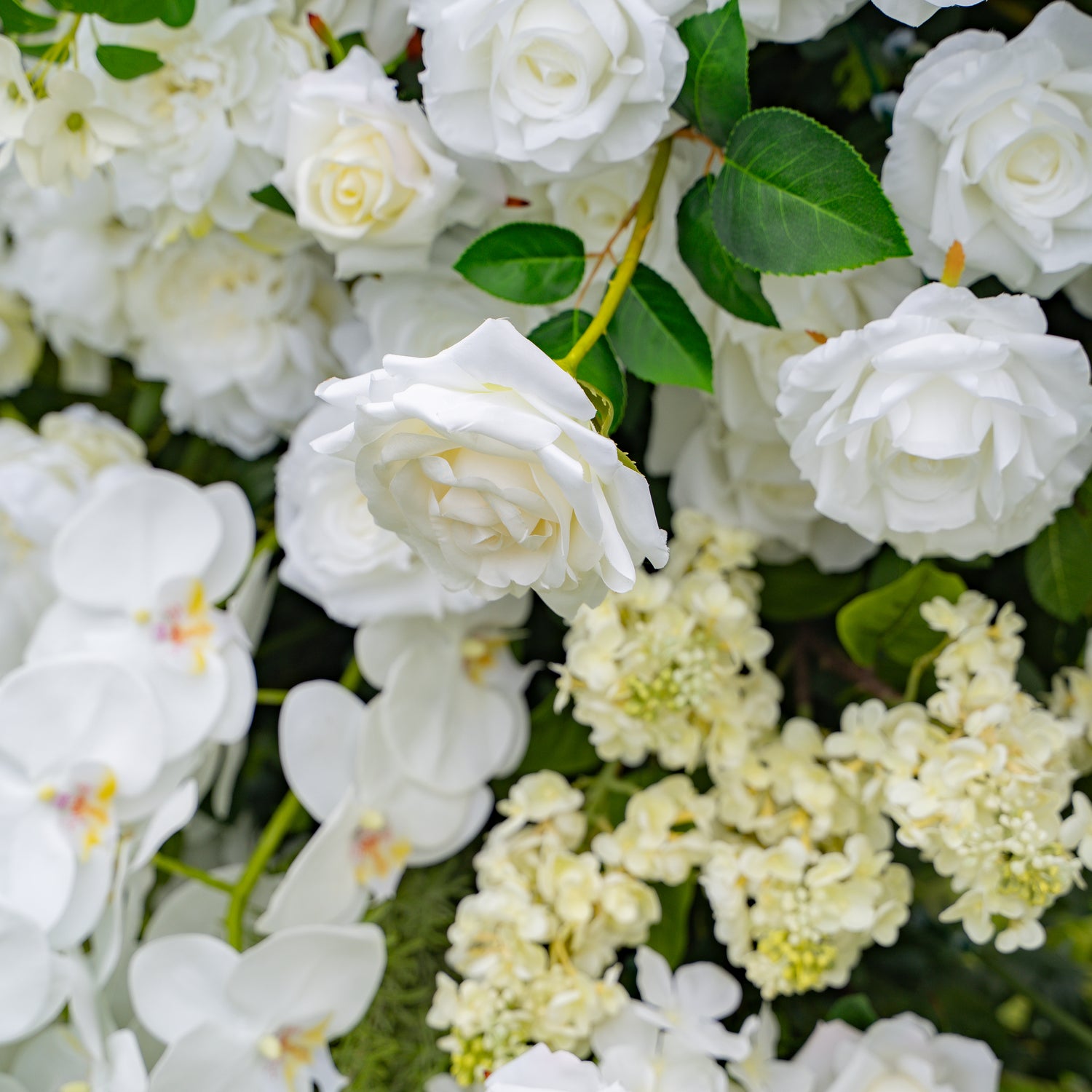 Neve：Wedding Party Background Floral Arch Decoration (Including Frame)