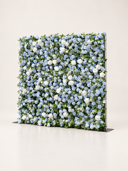 Nerelle: 3D Fabric Artificial Zip Up Curtain Flower Wall For Wedding and Events Decoration