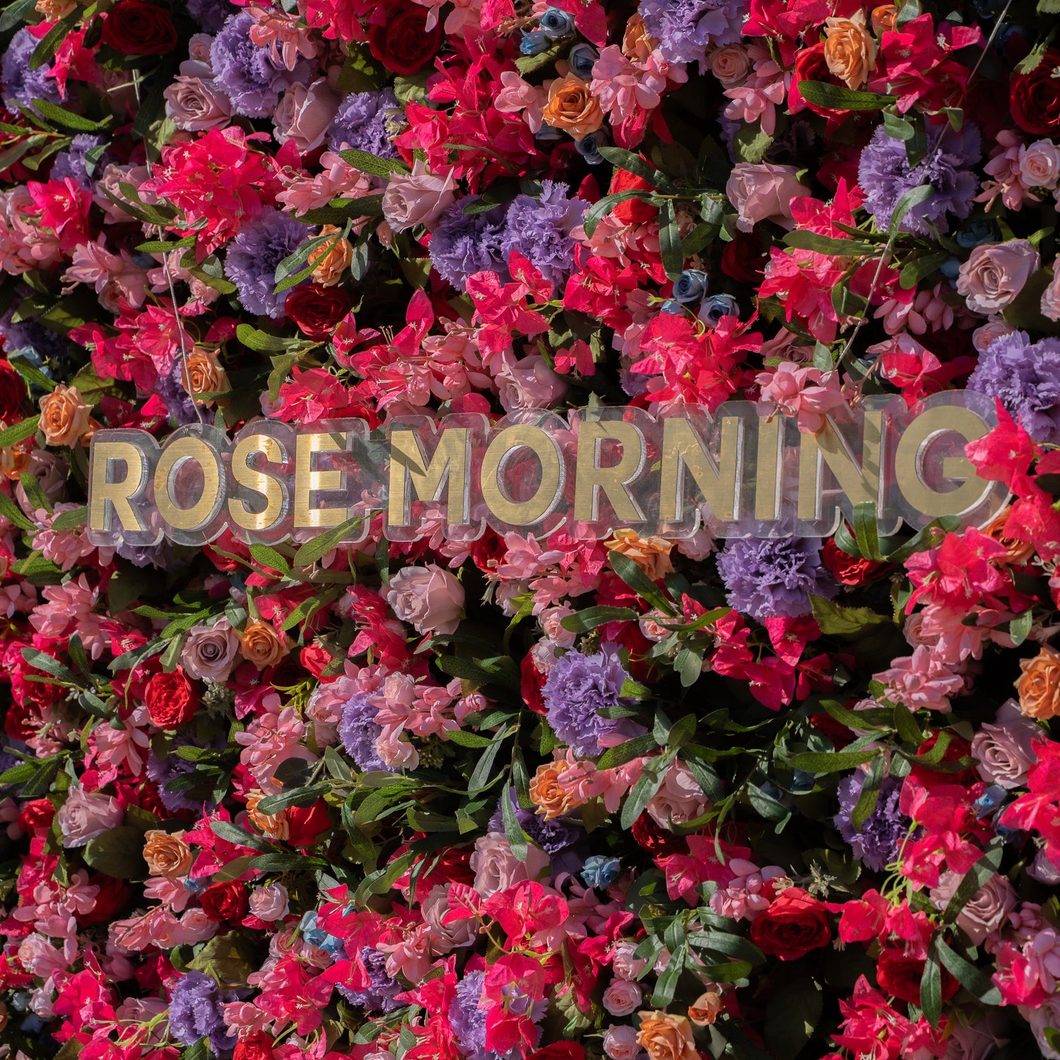 NooZay：7D 2023 Fabric Artificial rolling up curtain flower wall