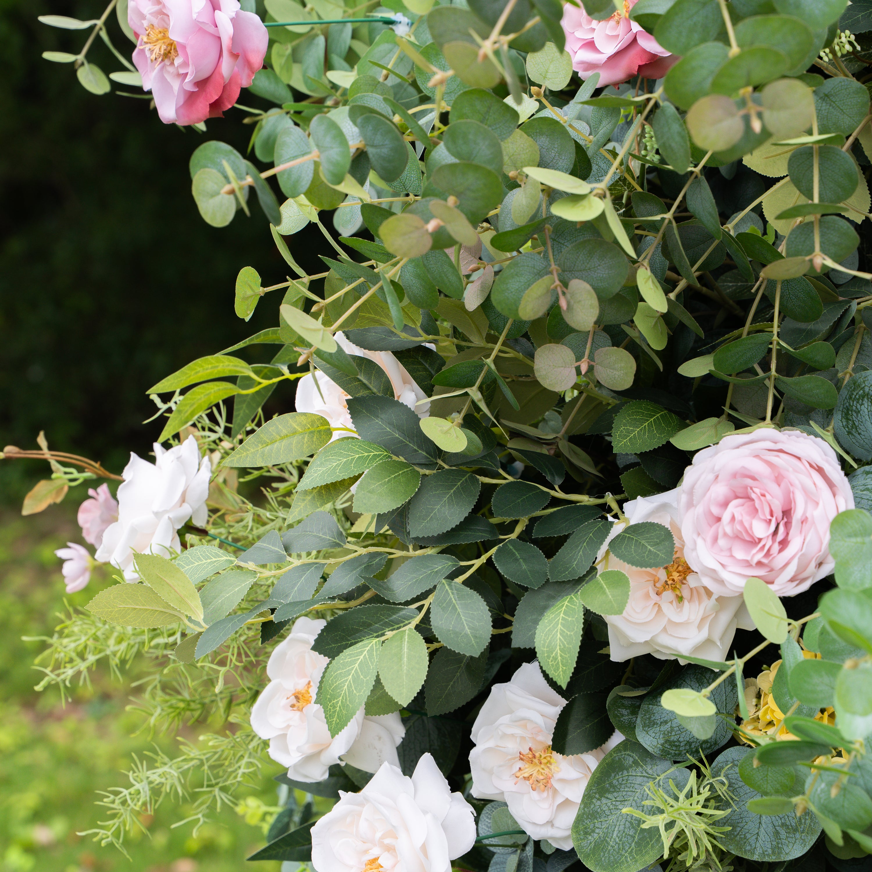 Palette：Wedding Party Background Floral Arch Decoration (Including Frame)