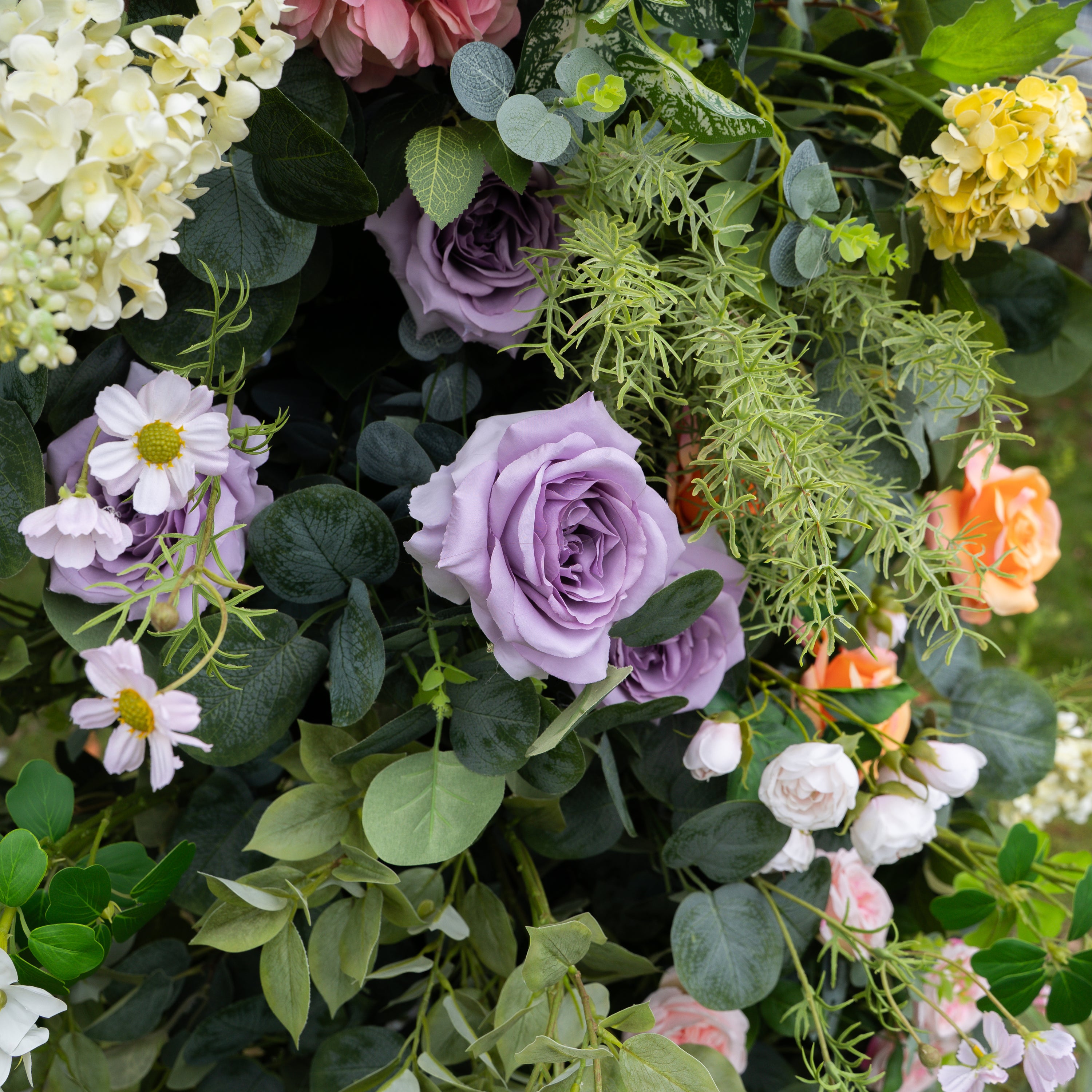 Palette：Wedding Party Background Floral Arch Decoration (Including Frame)