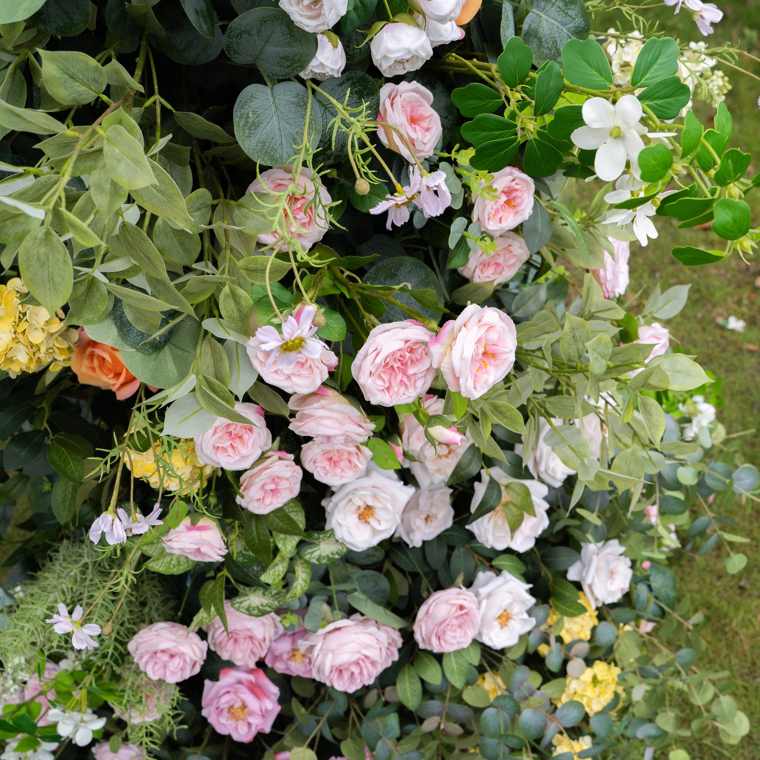 Palette：Wedding Party Background Floral Arch Decoration (Including Frame)