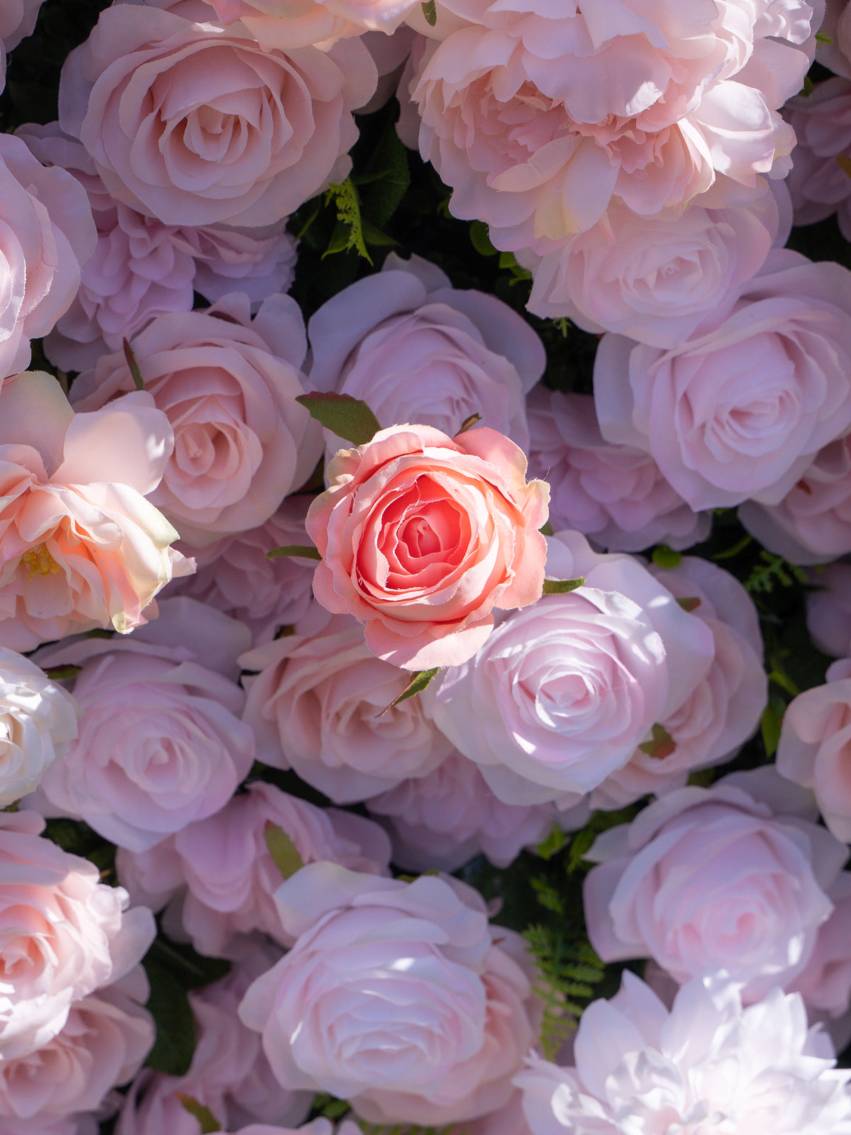 Ada: 3D Fabric Artificial Zip Up Curtain Flower Wall For Wedding and Events Decoration