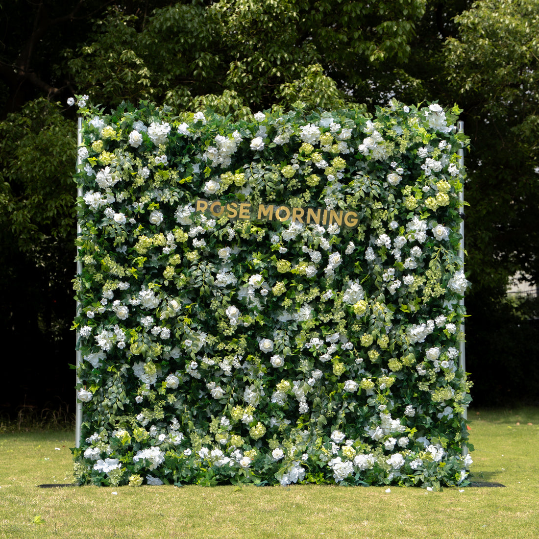 Parker:5D Fabric Artificial rolling up curtain flower wall