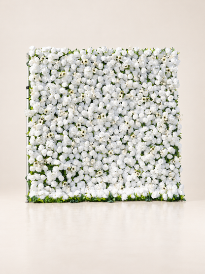 Rosavelle: 3D Fabric Artificial Zip Up Curtain Flower Wall For Wedding and Events Decoration