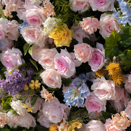 Power：5D Fabric Artificial rolling up curtain flower wall