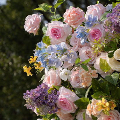 Power：5D Fabric Artificial rolling up curtain flower wall