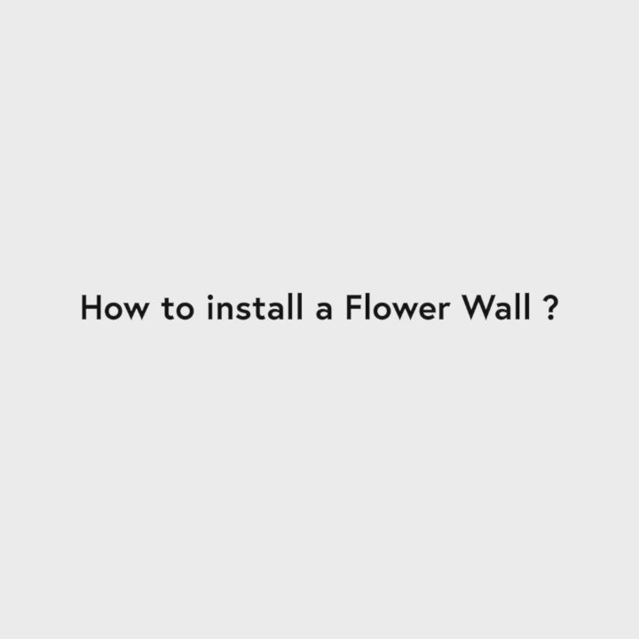 Milan: Fabric Artificial rolling up curtain green flower wall(In Us Stock)