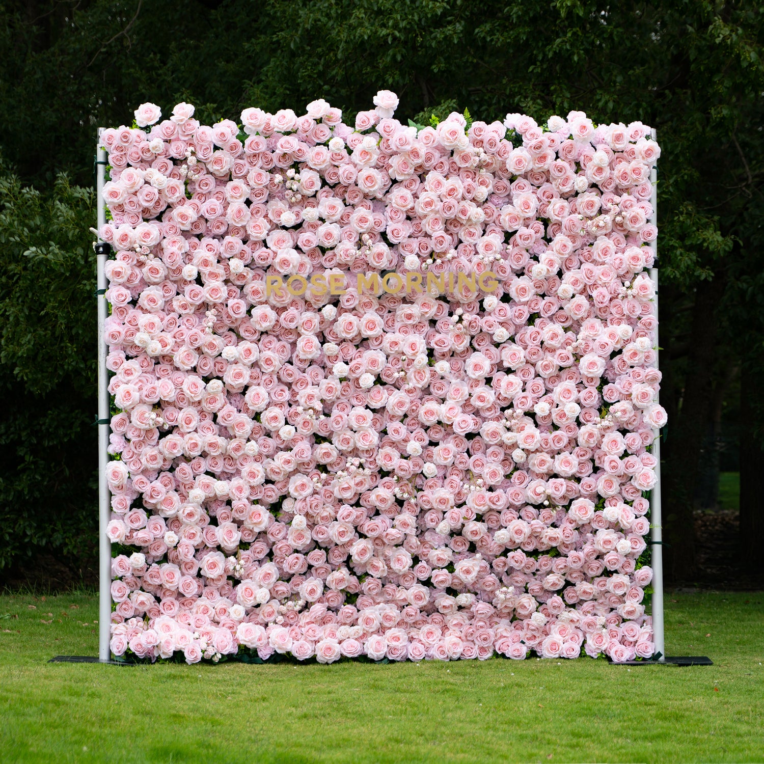 Querido Plus：3D Fabric Artificial rolling up curtain flower wall