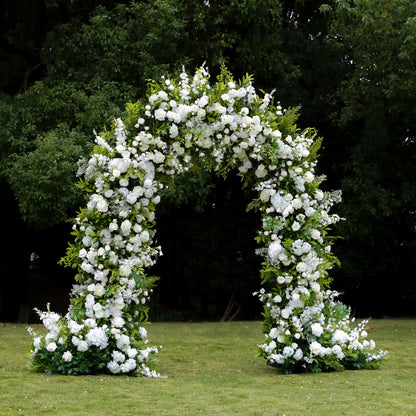 Ricia : 2023 New Wedding Party Background Floral Arch Decoration Including Frame -R865 Rose Morning