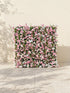 Selenessa:Premium 5D Blush & Soft Pink Floral Wall Roll-Up Backdrop for Whimsical Bridal Showers