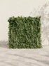 Raelira: Luxury 5D Green Silk Floral Wall Roll-Up Backdrop for Elegant Minimalist Weddings