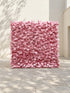 Perira: Luxury 5D Pink Silk Floral Wall Roll-Up Backdrop for Elegant Minimalist Weddings