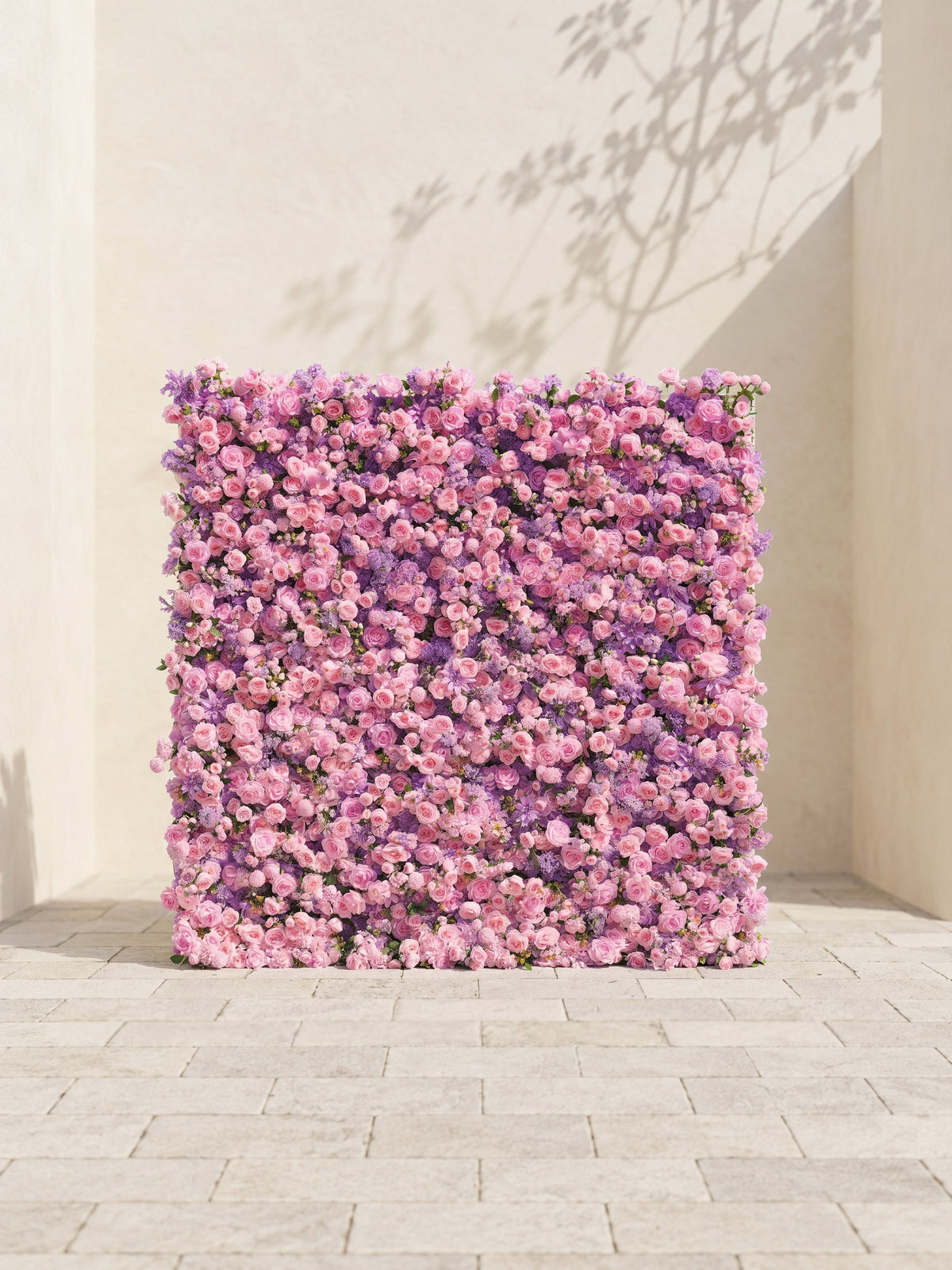 Keirrielle: Luxury 5D Lavender Purple &amp; Soft Pink Silk Floral Wall Backdrop for Romantic Dreamy Weddings