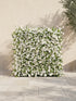 Karelalia:Premium 5D Ivory & Greenery Silk Floral Wall Roll-Up Backdrop for Elegant Minimalist Events