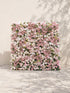 Aurorae: Luxury 4D Pink & White Rose & Orchid Silk Floral Wall with Lush Greenery Backdrop for Garden Weddings