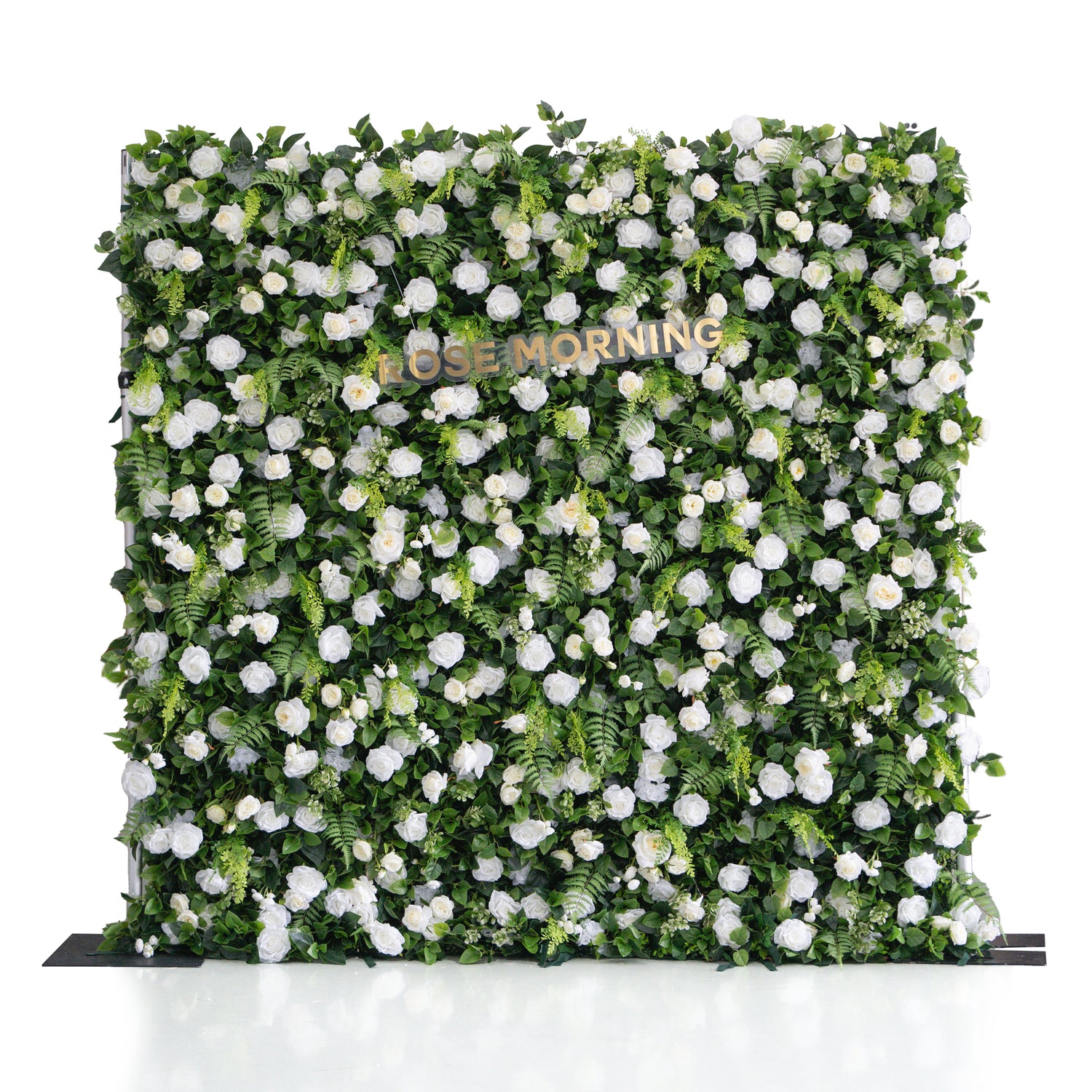 Sanna：5D Fabric Artificial rolling up curtain flower wall