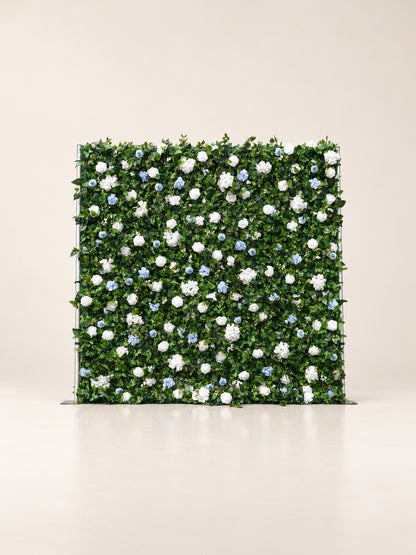 Leni: 3D Fabric Artificial Zip Up Curtain Flower Wall For Wedding and Events Decoration