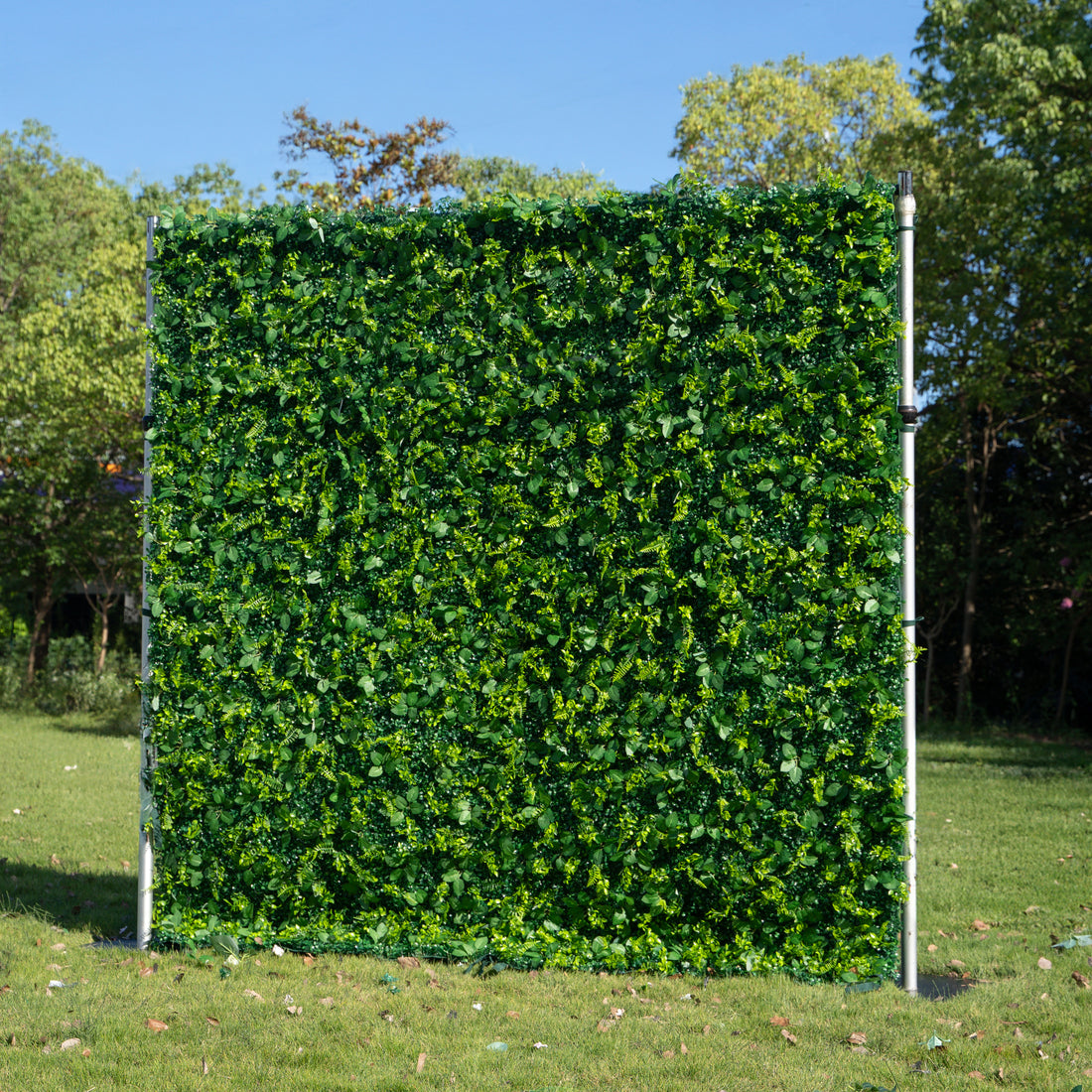 Simple:2D Fabric Artificial rolling up curtain flower wall 8ft x 8ft for weddings and events decoration