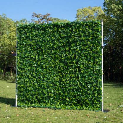 Simple:2D Fabric Artificial rolling up curtain flower wall 8ft x 8ft for weddings and events decoration