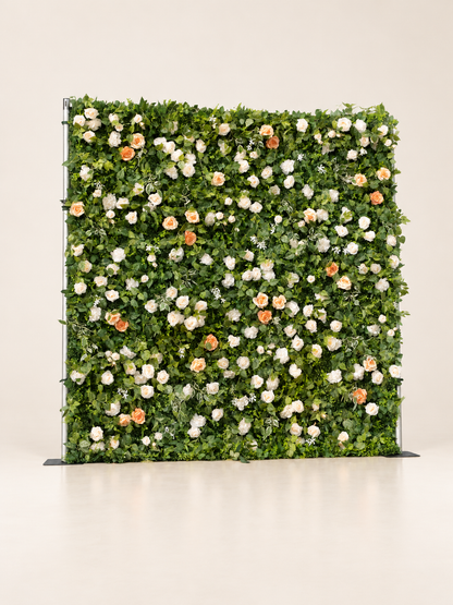 Orielle: 3D Fabric Artificial Zip Up Curtain Flower Wall For Wedding and Events Decoration