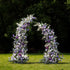 Zipper Tia : New Wedding Background Zipper Floral Arch Rose Morning