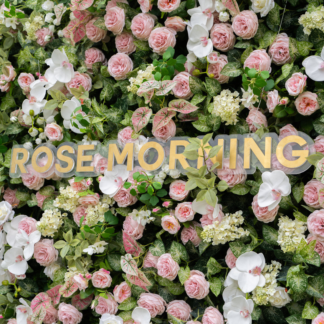Tori:5D Fabric Artificial rolling up curtain flower wall