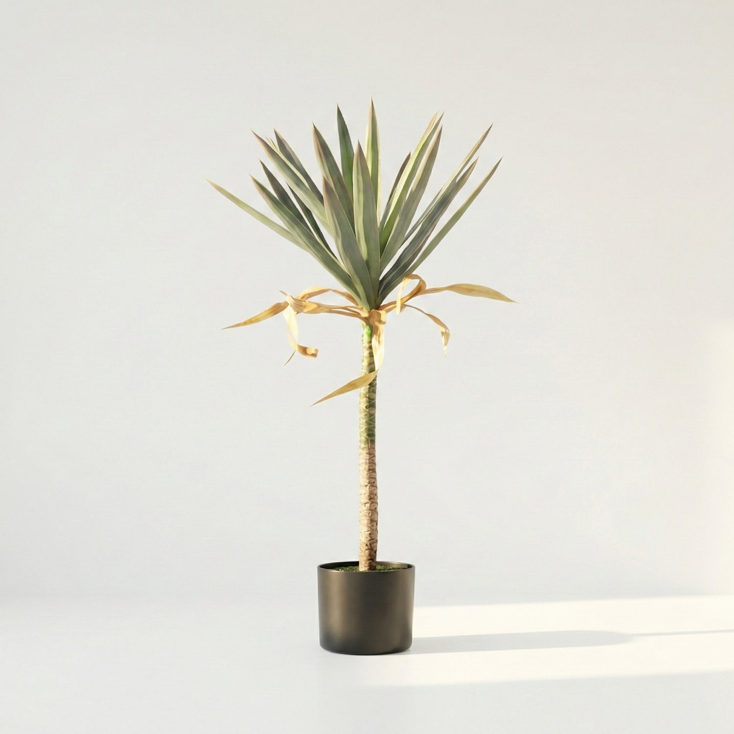 48 Inches Faux Dracaena Agave – Sculptural Green Plant for Modern Interiors