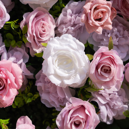 Valen: 3D Dreamy Purple Floral Backdrop for Elegant Event Decor