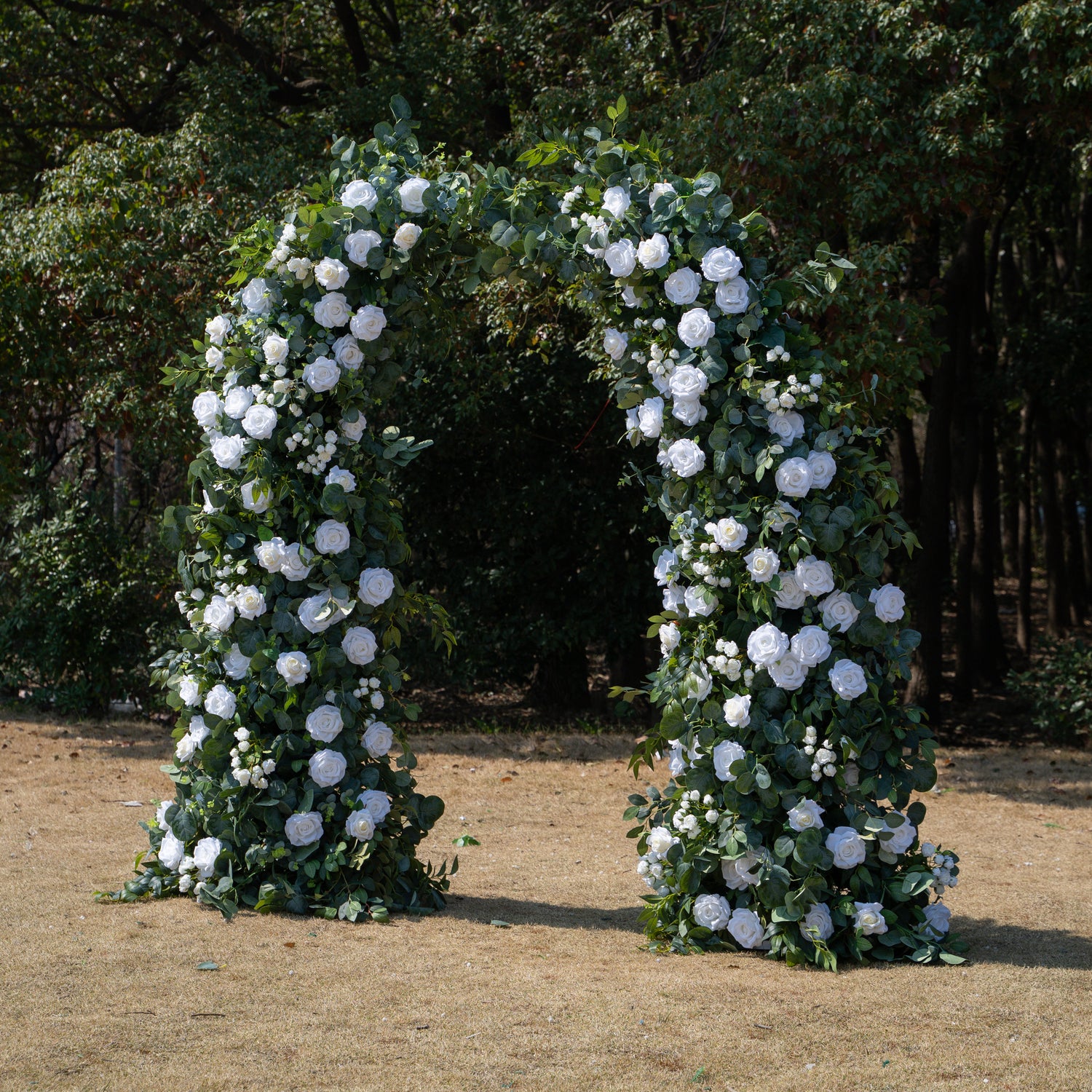 Vanilla：Wedding Party Background Floral Arch Decoration (Including Frame)